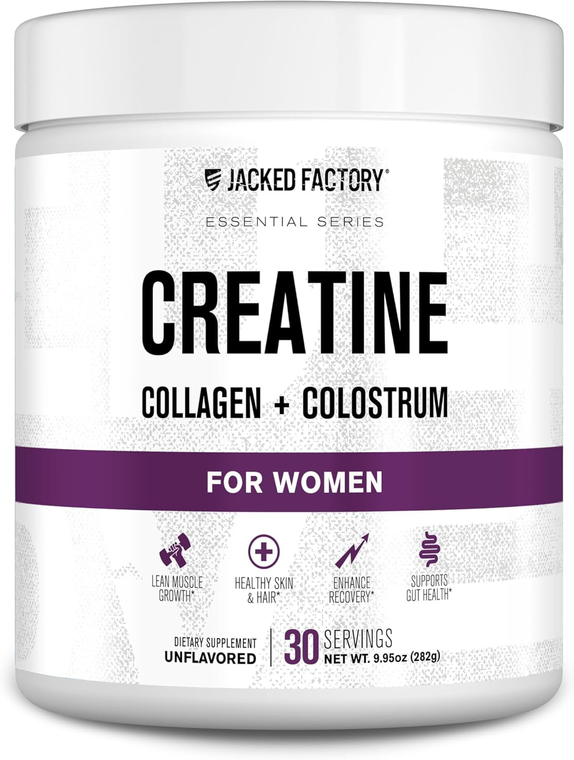 Creatine for Women – Creatine Monohydrate with Collagen + Colostrum to Support W
