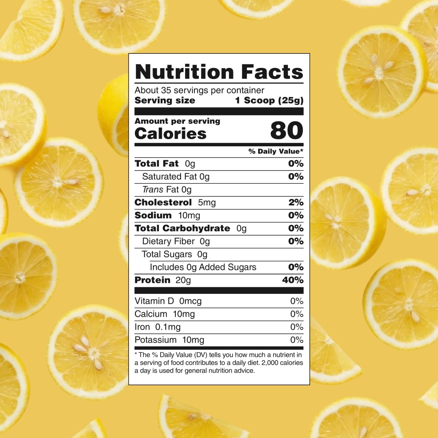 Clear Whey Isolate Protein Powder, 35 Servings (1.9Lbs) Lemonade, 20G Protein pe