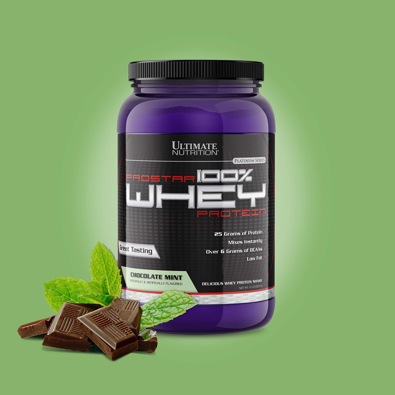 Prostar Whey Protein Powder 25 gm of Protein – 30 Servings, Chocolate Mint