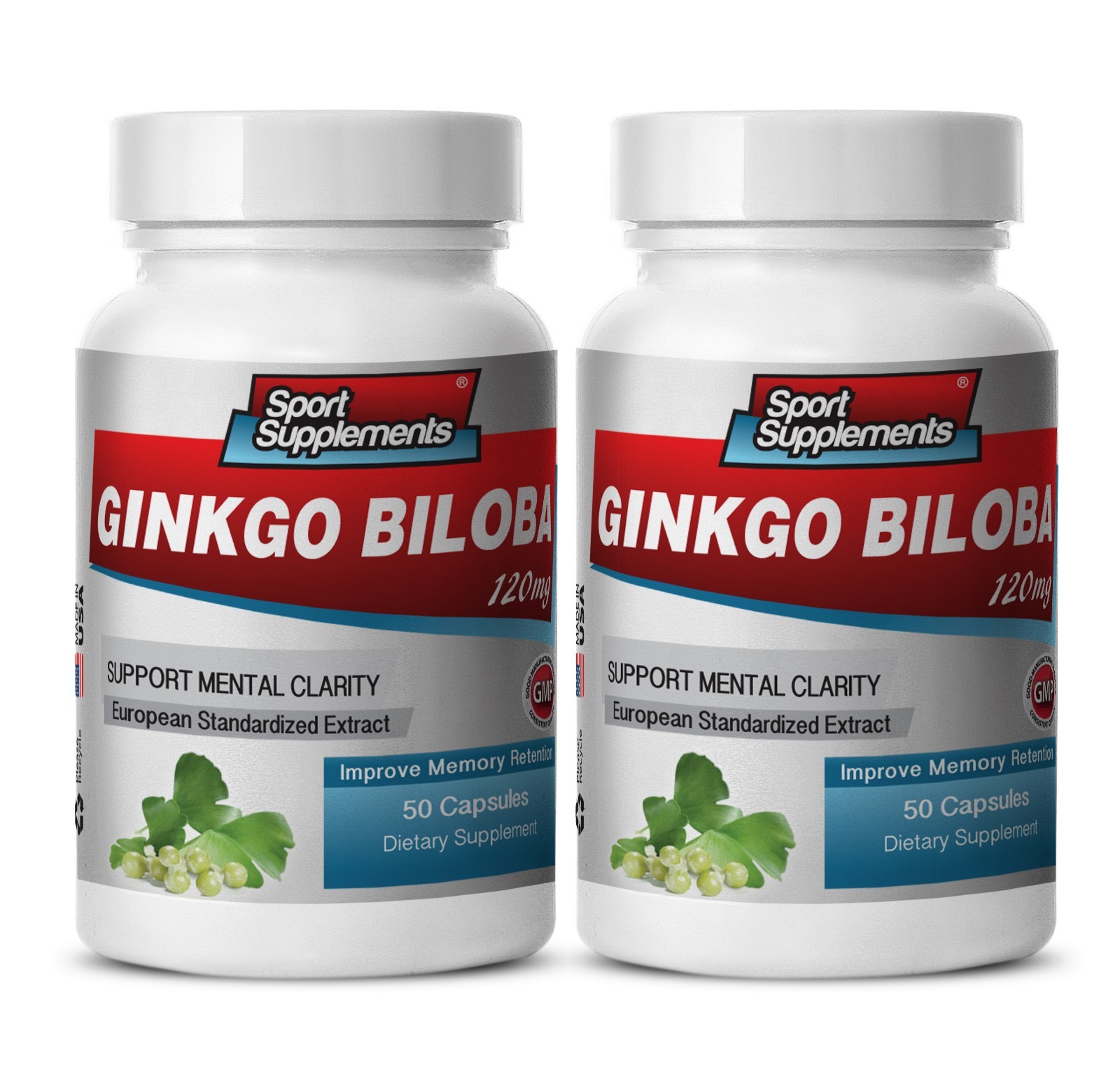Brain Function – Ginkgo Biloba Extract 120mg – Improved Social Behavior 2B