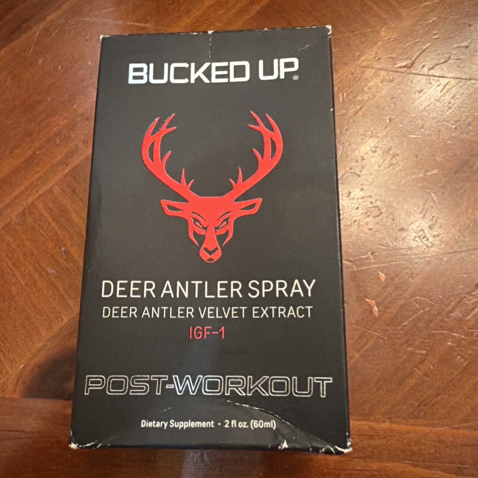 Bucked Up Deer Antler Velvet Extract Spray – 2 fl oz (IGF-1)