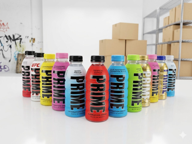 PRIME Hydration Sports Drink – Electrolytes, BCAA – Variety Pack, 16.9oz (24 ct)