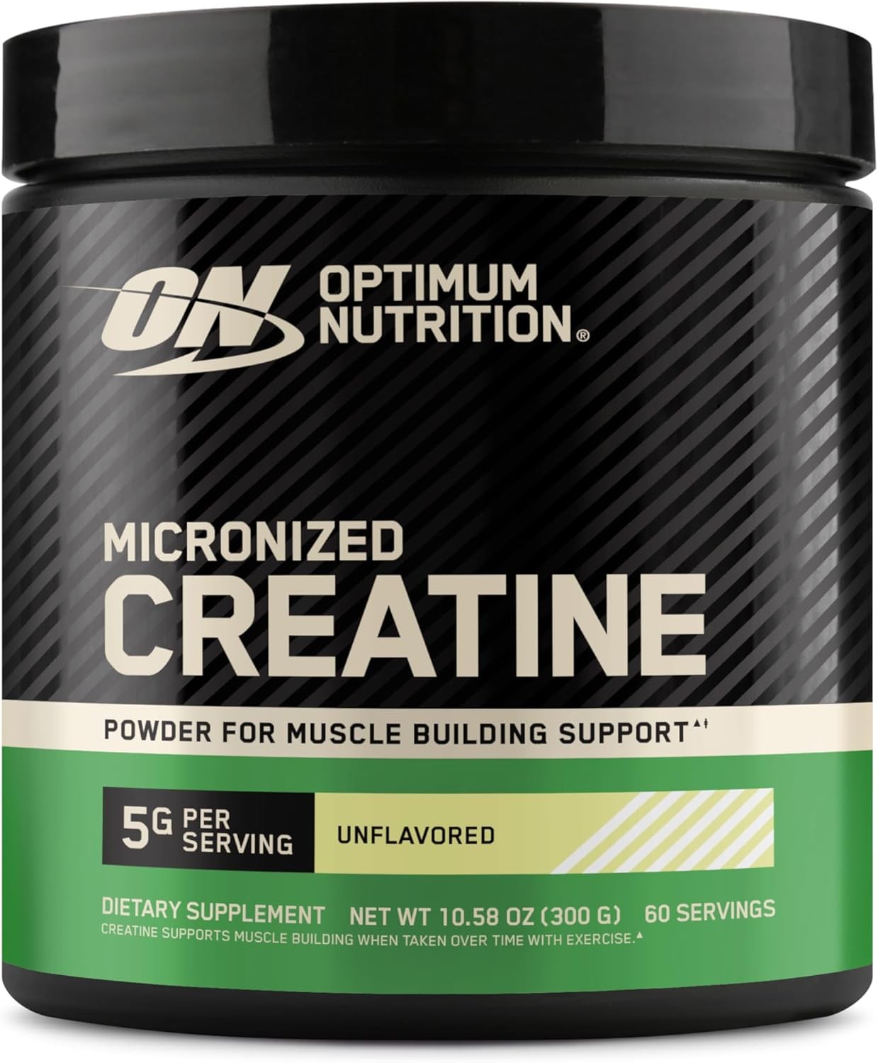 Micronized Creatine Monohydrate Powder, Unflavored, 60 Servings, 300 Grams (Pack