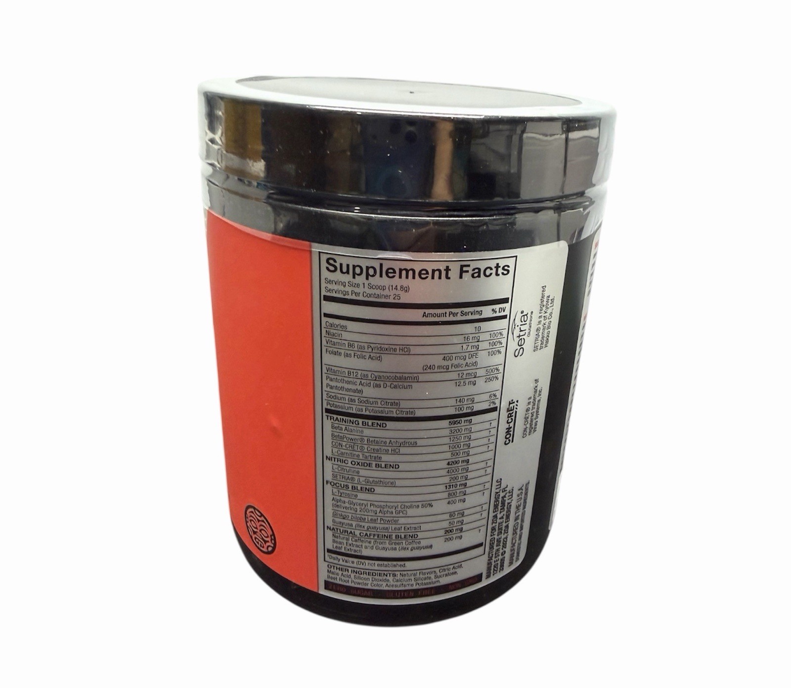 2CT VARIETY PACK: ZOA+ Zero Sugar PRE-WORKOUT Powder NSF-CERTIFIED SPORT 13oz