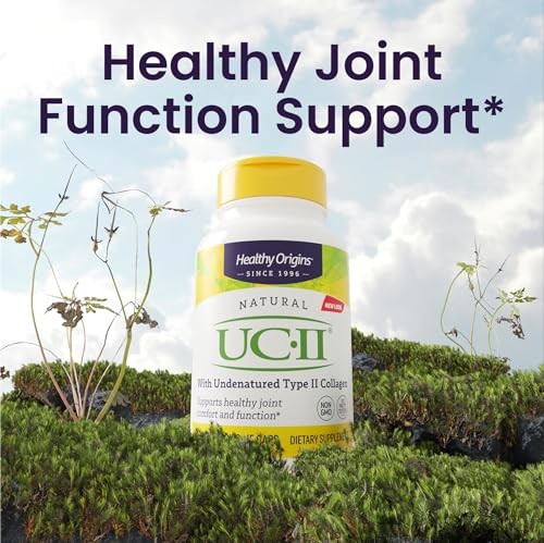 Healthy Origins UC-II 40mg Undenatured Type II Collagen, Joint Support, 120