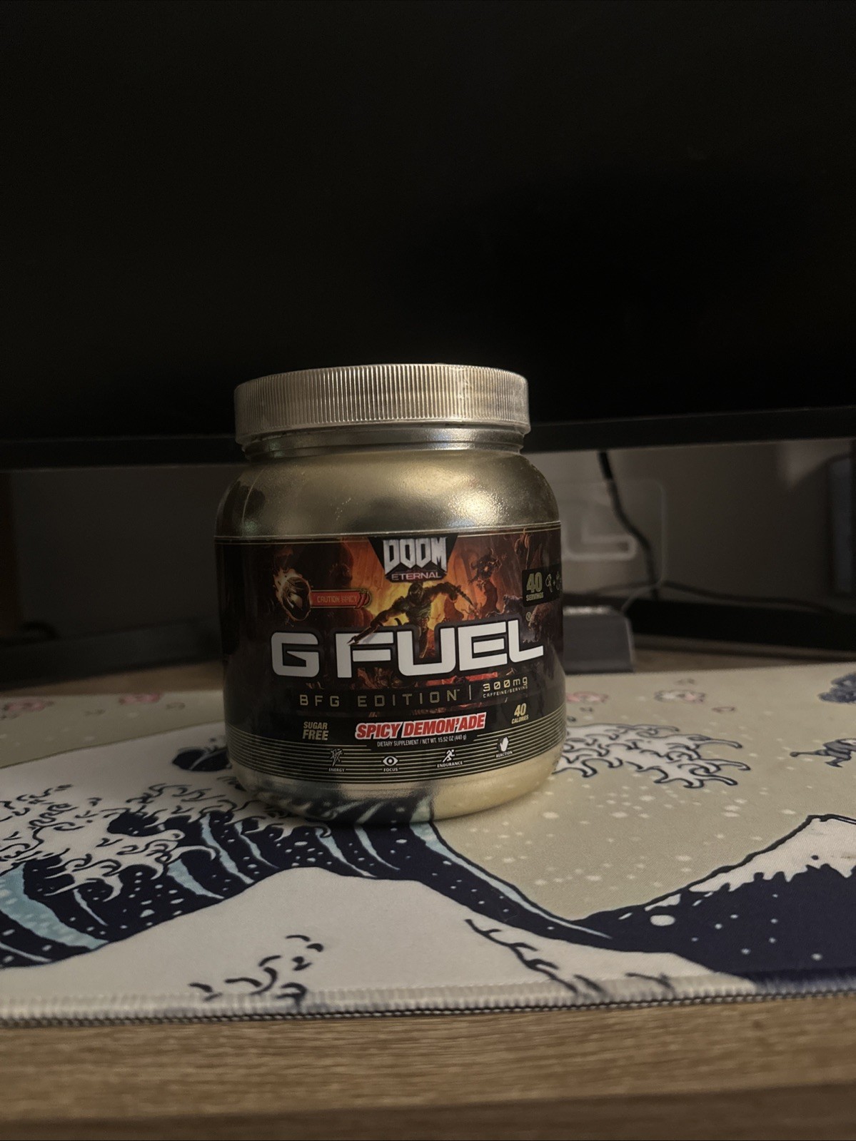 g fuel spicy Demonade BFG edition tub