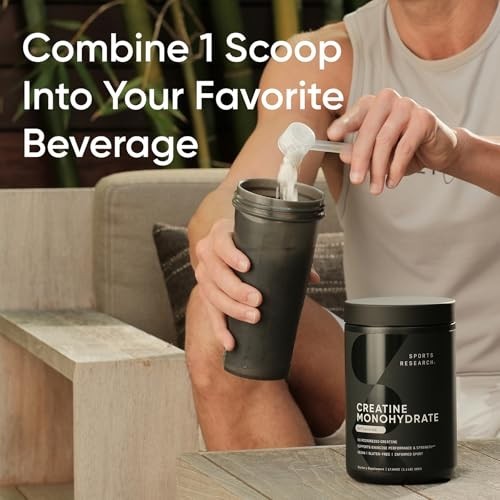 Micronized Creatine Monohydrate 5g – Boost Lean Muscle, Enhance Performance & Re