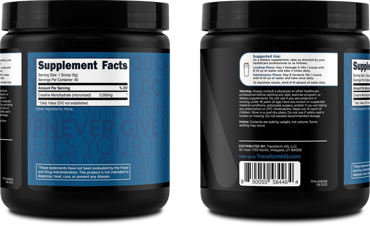 Micronized Creatine Monohydrate Powder 5000mg – Unflavored, 60 Servings, Boost E