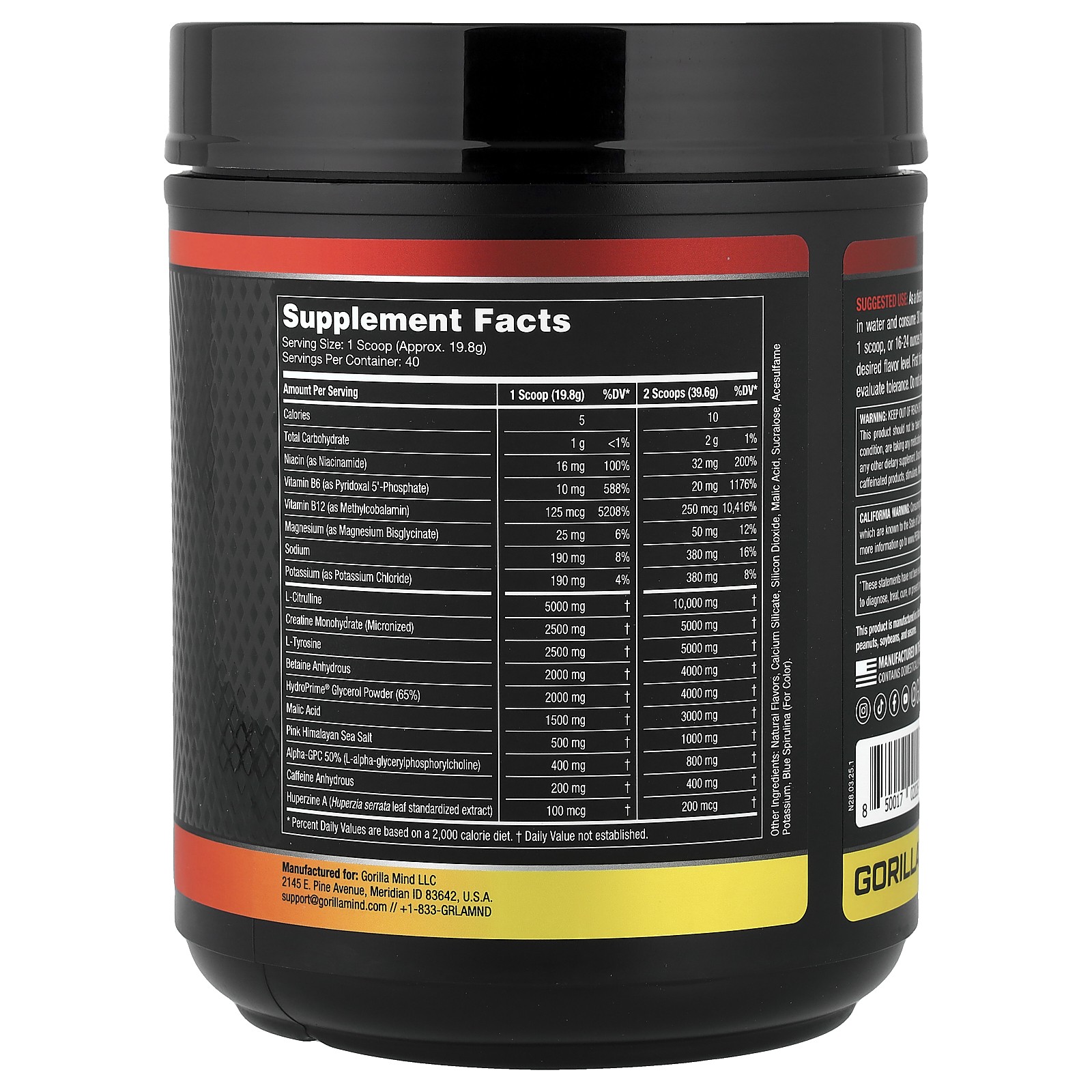 Mode®, Pre-Workout Formula, Bombsicle, 1.75 lb (792 g)