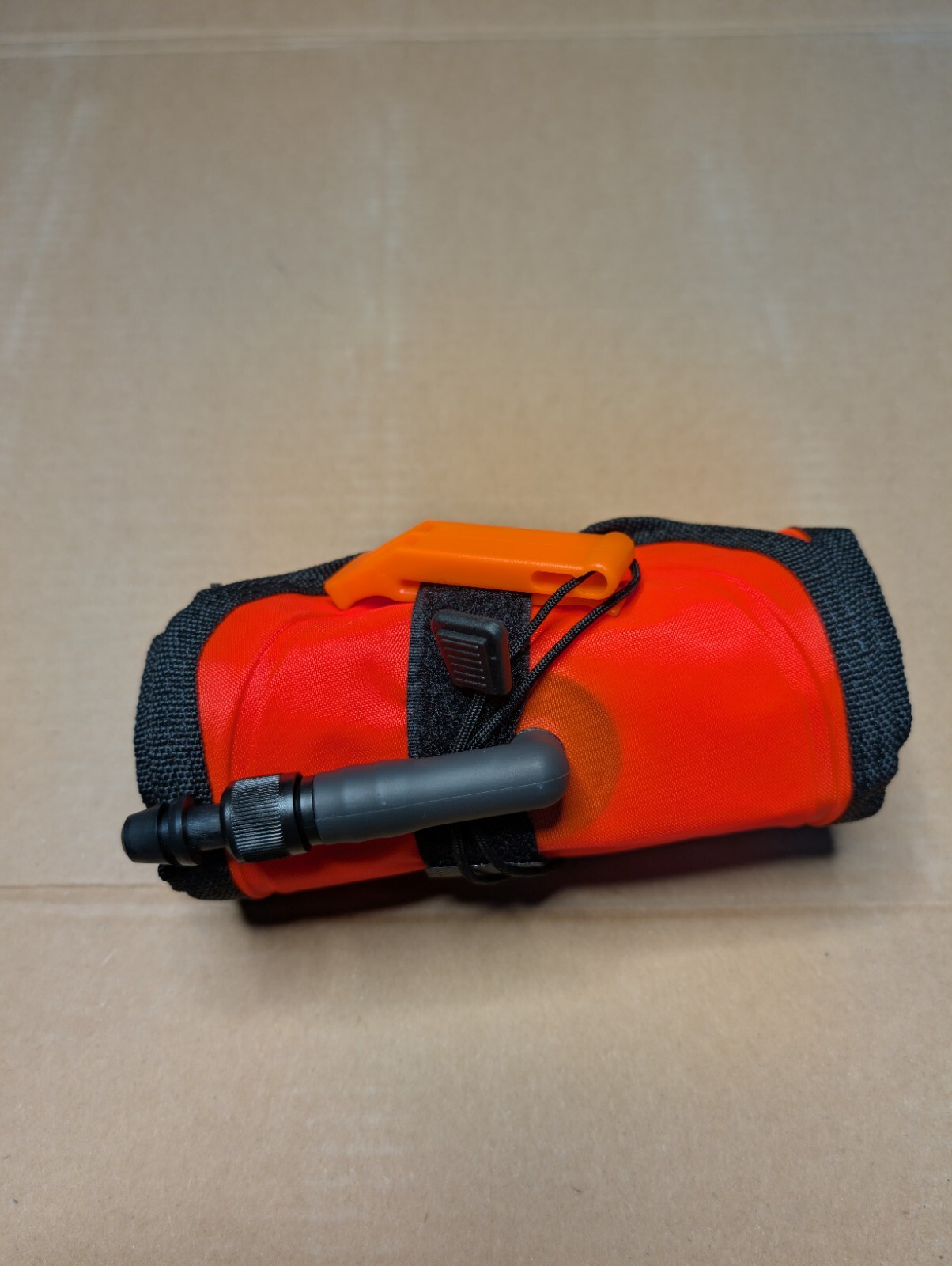 Innovative Scuba Concepts Deluxe 6-Foot Cordura Signal Tube, 72in, Orange