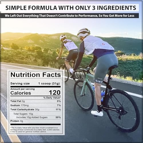 High Carbohydrate Sports Fuel – Value Size 5 lb 5 Pound (Pack of 1) Unflavored