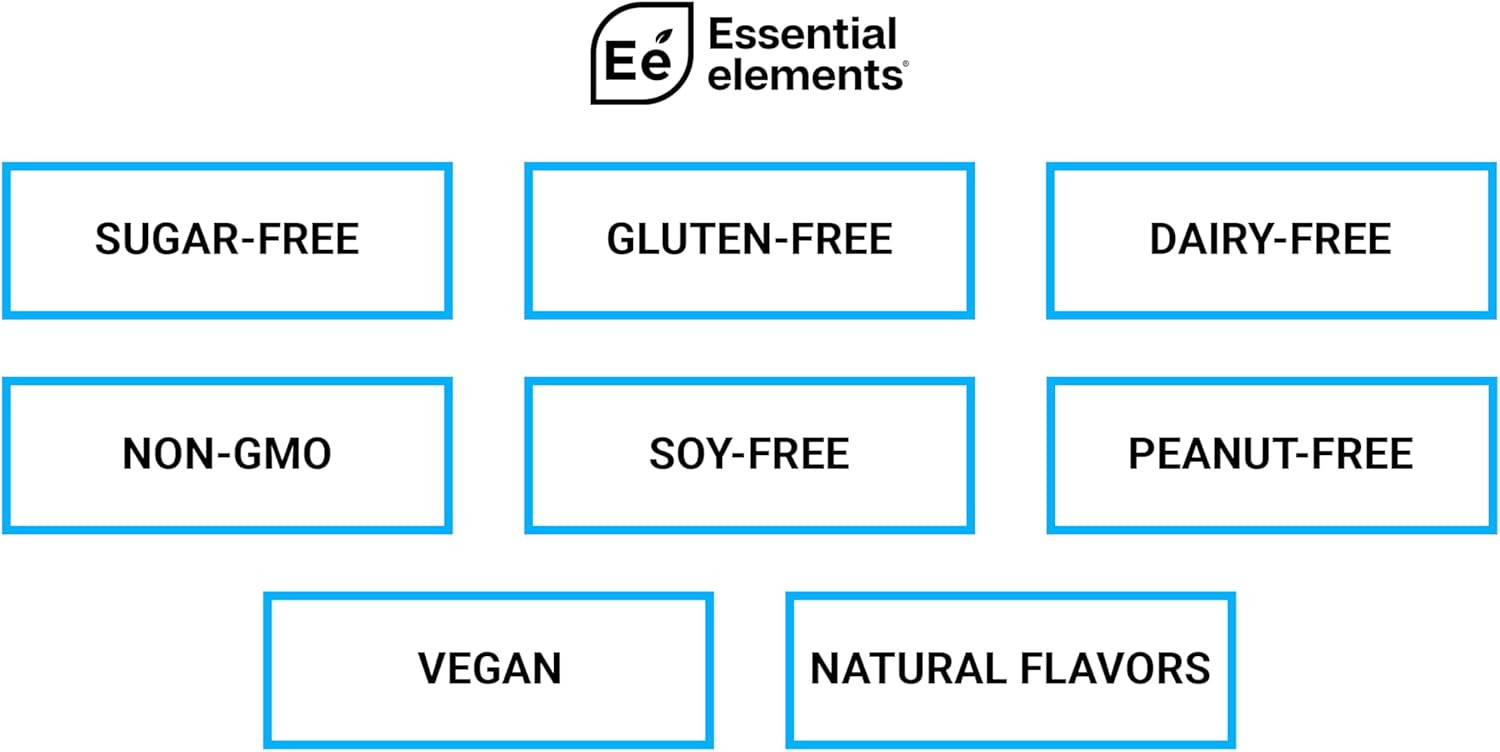 Essential Elements Hydration W/ ACV Blue Raspberry Lemonade 25 Packets | 12/2027