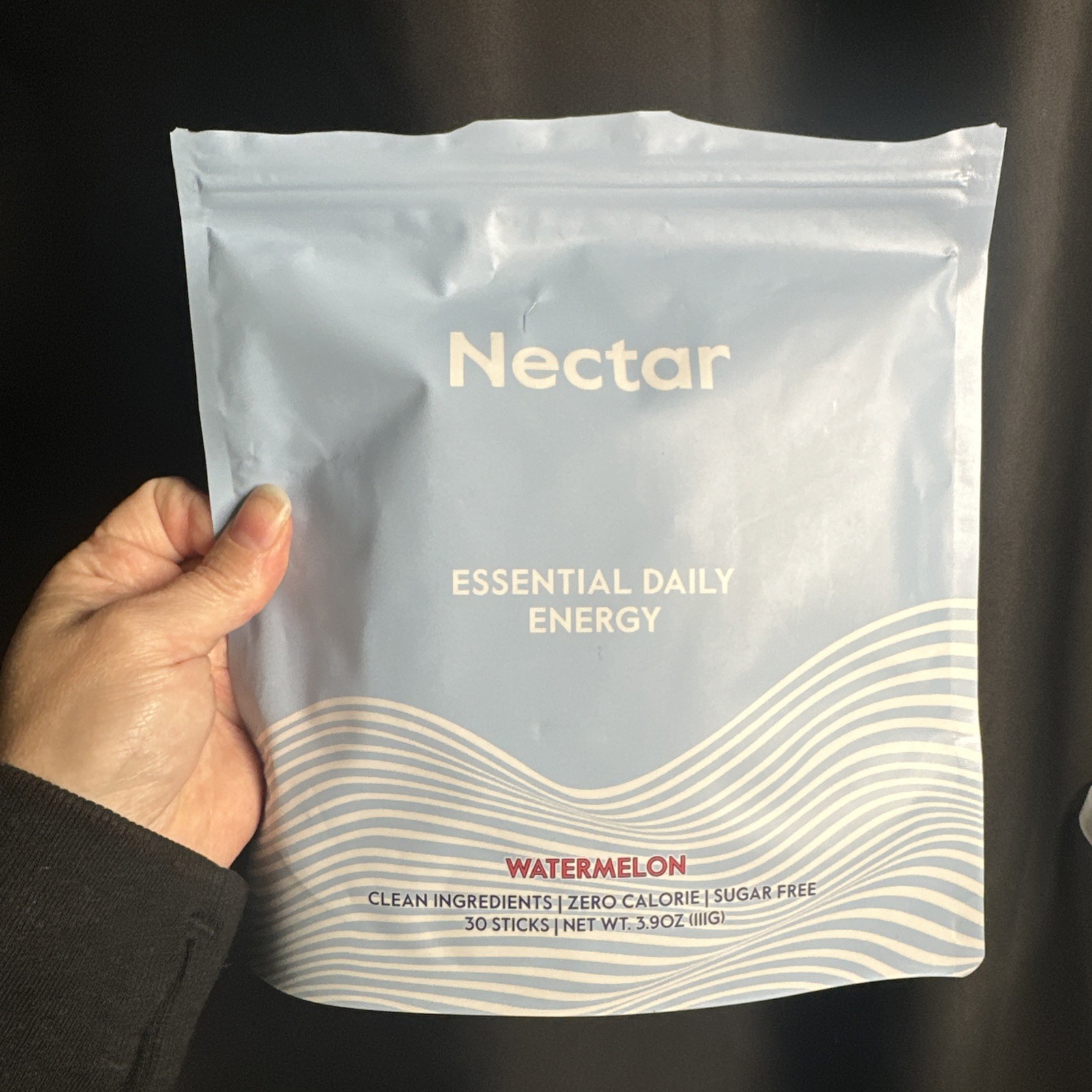 BAG OPEN NOT USED Nectar Daily Hydration Electrolyte Powder Watermelon Sugar-Fre
