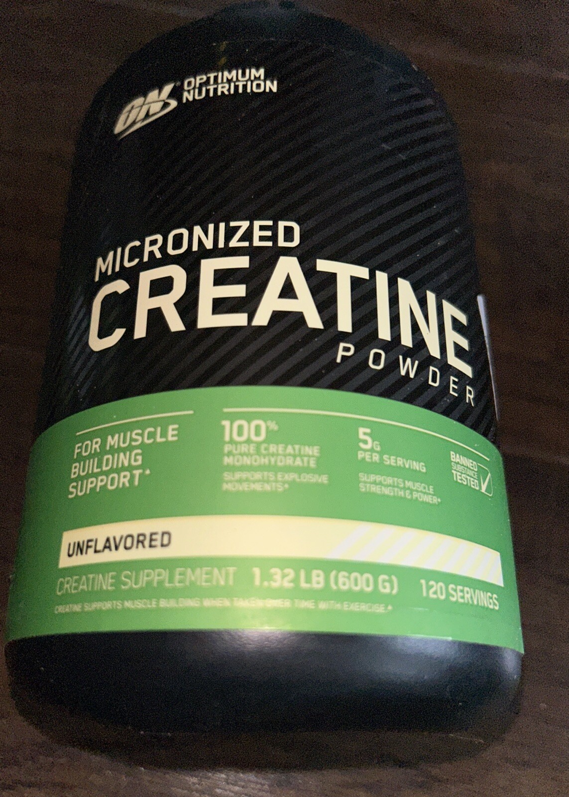 Micronized Creatine Powder, Unflavored, 1.32 lb (600 g)