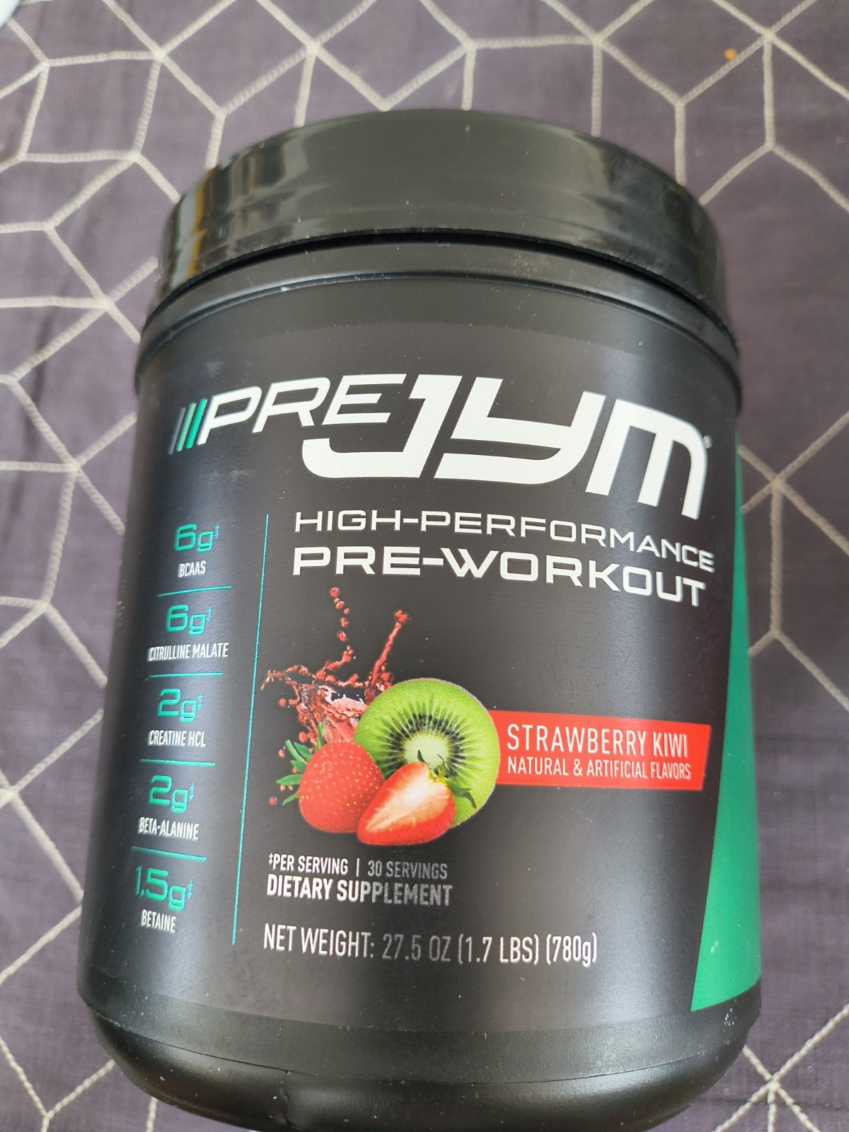 Pre JYM Pre Workout Powder 30 Serv Enhanced Strength Energy Focus Bb 10/24/26