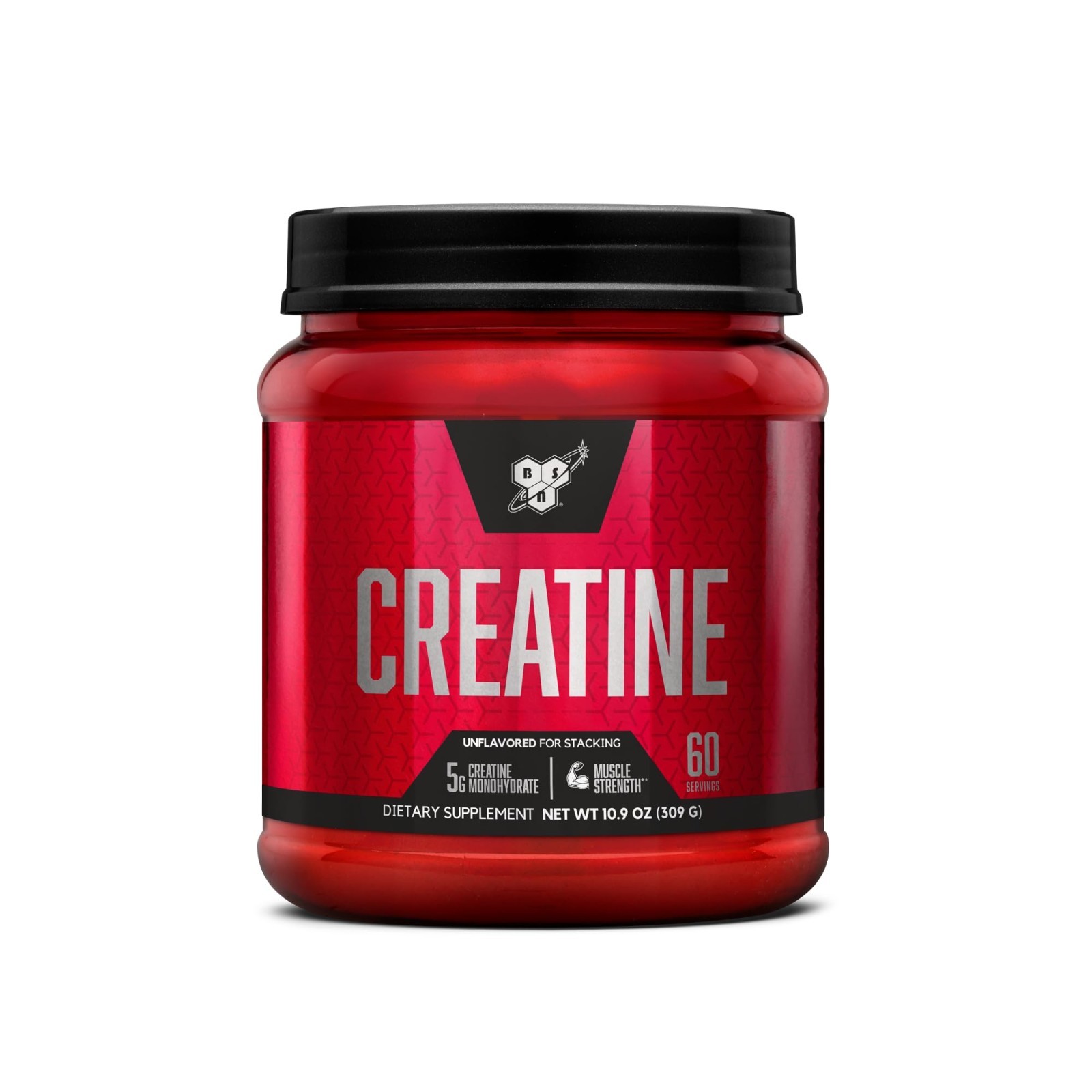 Micronized Creatine Monohydrate Powder 5000mg – 60 Servings for Muscle Growth &