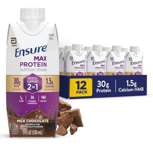 Ensure Max Protein Shake 30g High Protein HMB 12pk