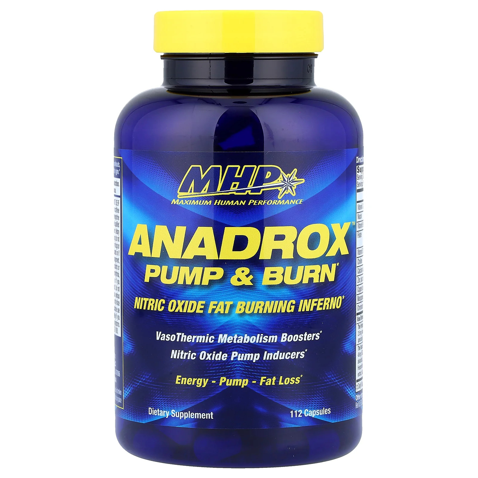 2 X MHP, Anadrox� Pump & Burn, 112 Capsules