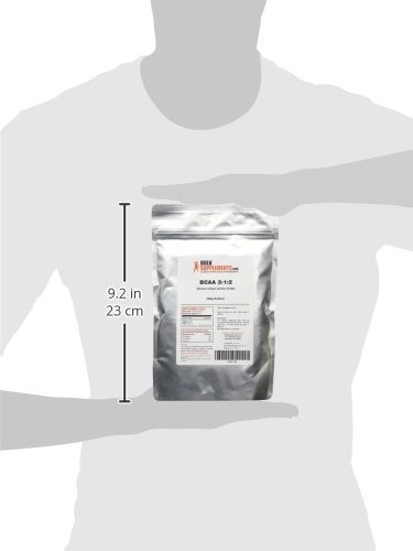 BCAA Powder 3:1:2 – Unflavored Branched Chain Amino Acids, Gluten Free, 250g