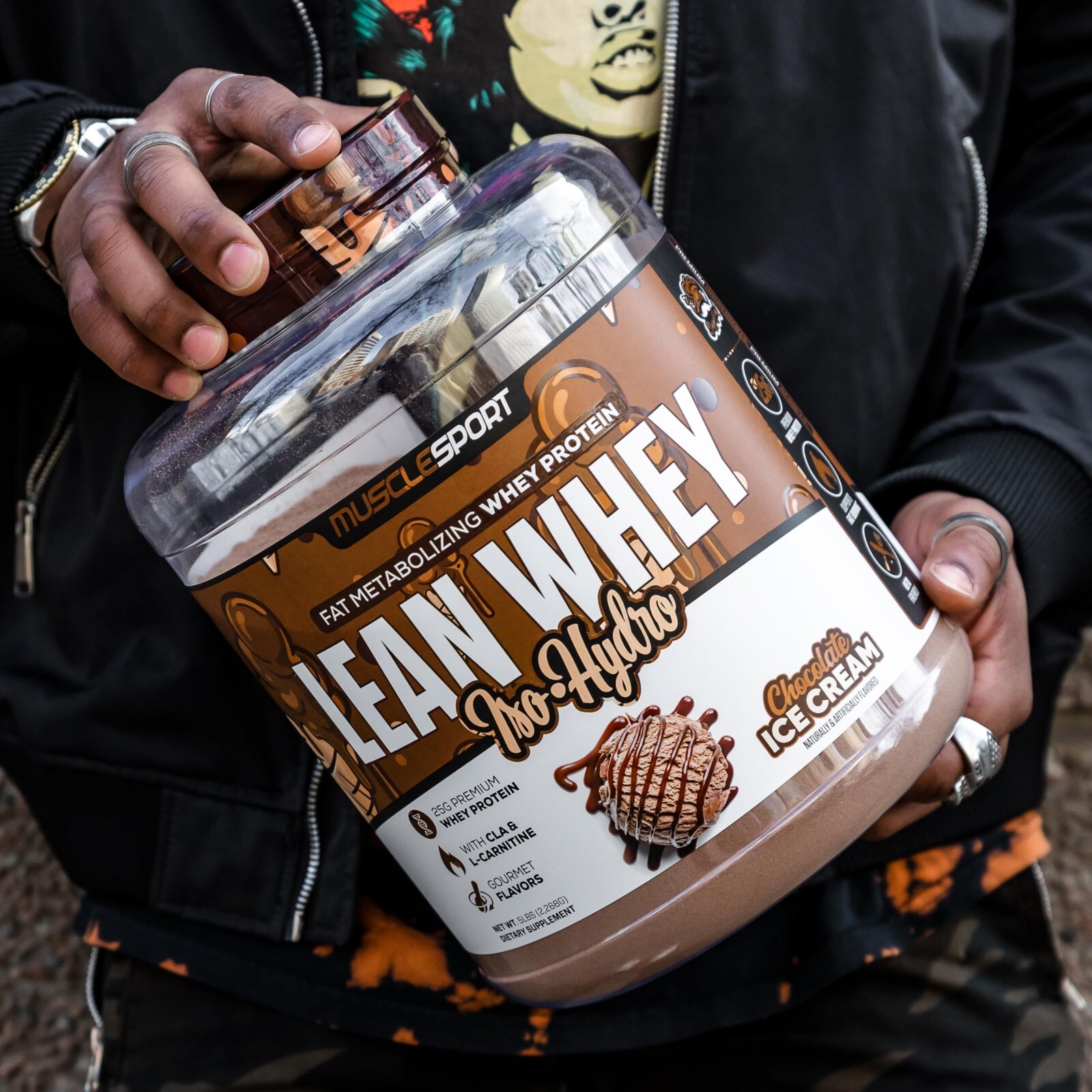 Lean Whey, Iso-Hydro, CHOCOLATE , 5 lbs (2,275 g)