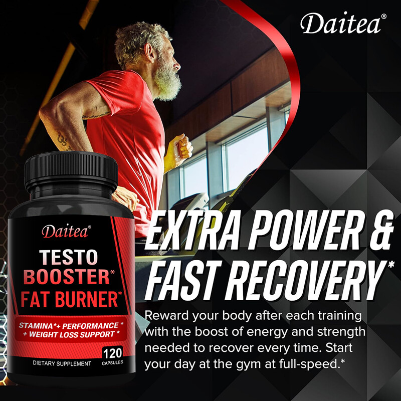TESTO BOOSTER-Increase Muscle Mass Strength-Enhance performance Energy Support