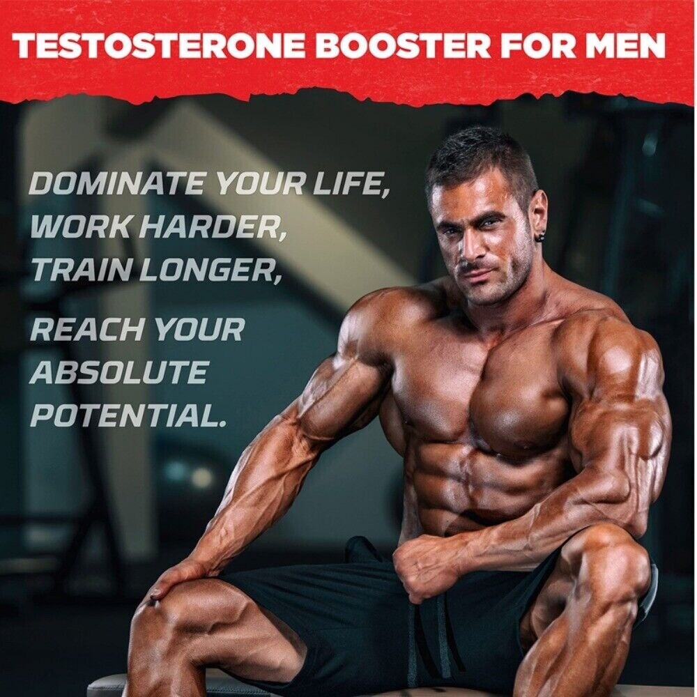 Male Enhancer with Ashwagandha – Energy Boost, Testosteron Support 60 Caps