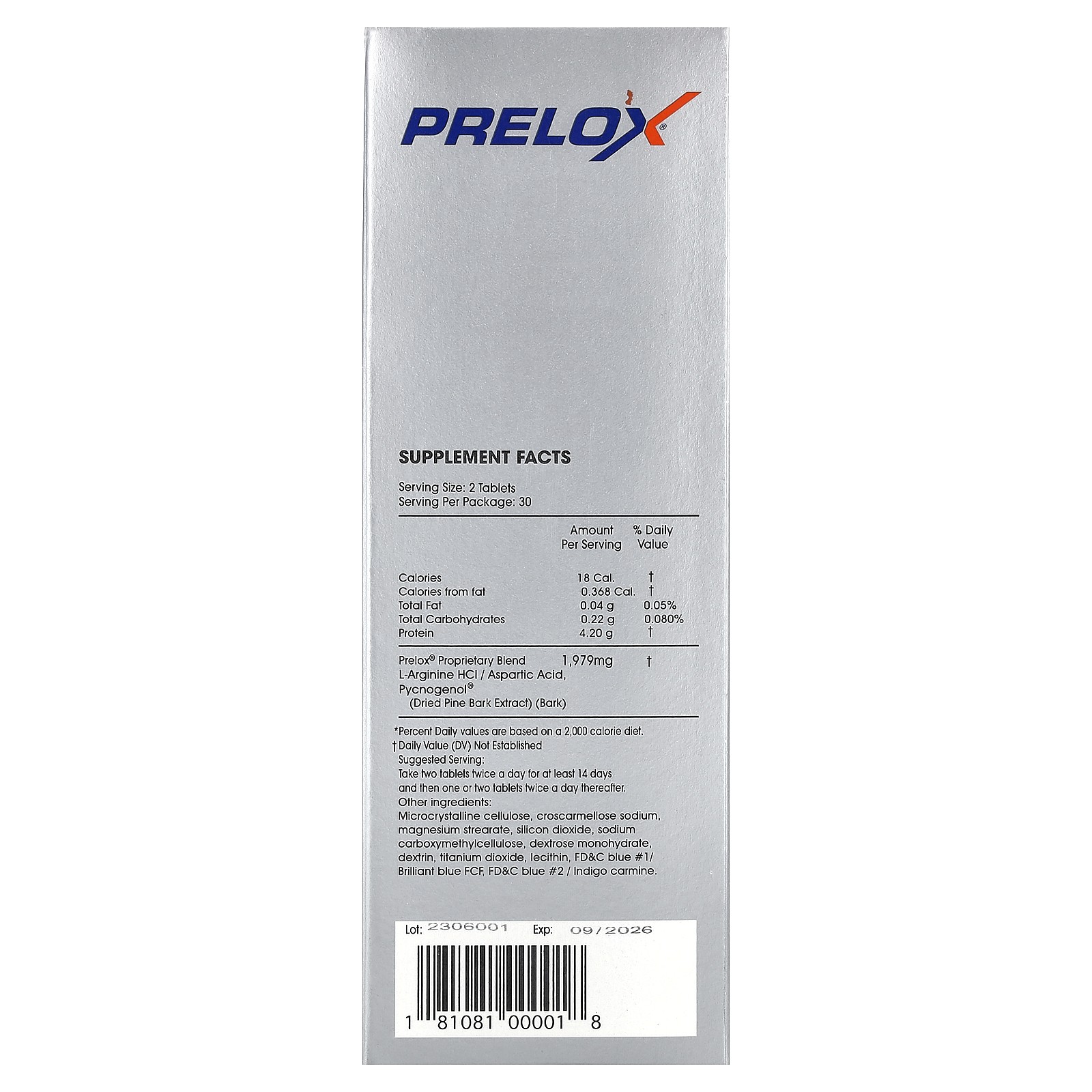 Prelox, 60 Tablets