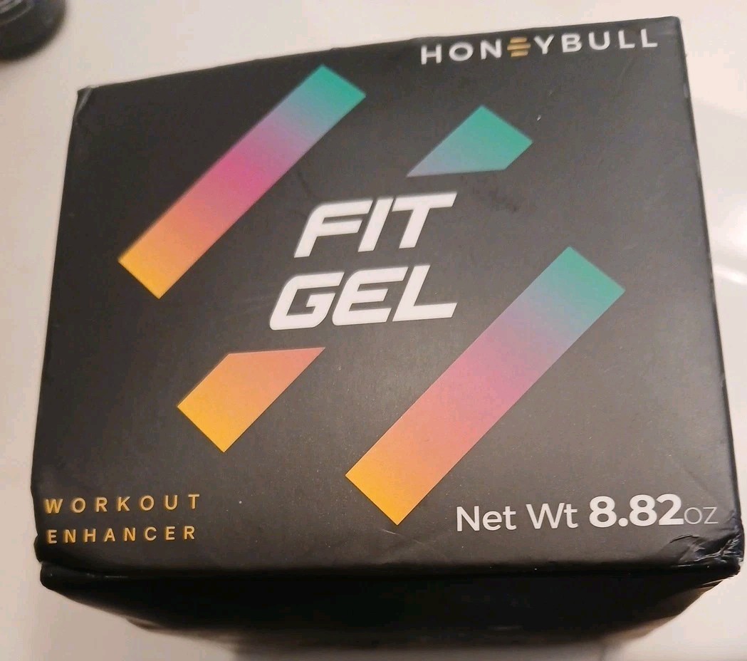 HoneyBull Fit Gel (8.82 oz) Workout Enhancer Unopened
