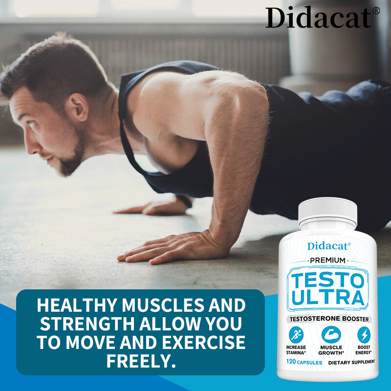 Testo Ultra For Men 30/60/120 Capsules Natural On Sale Testo Ultra