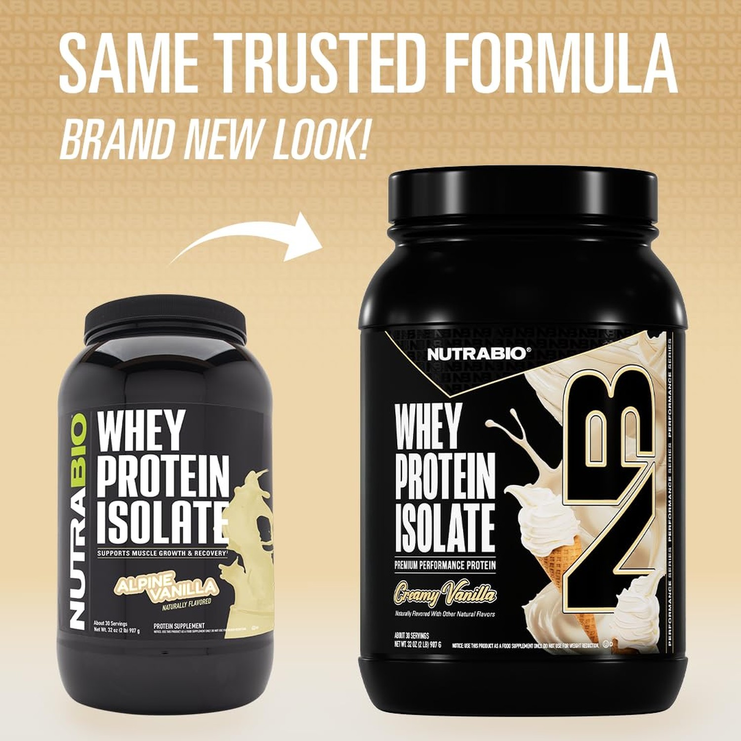 NutraBio 100% Whey Protein Isolate Protein Powder, 25g Protein with Complete …