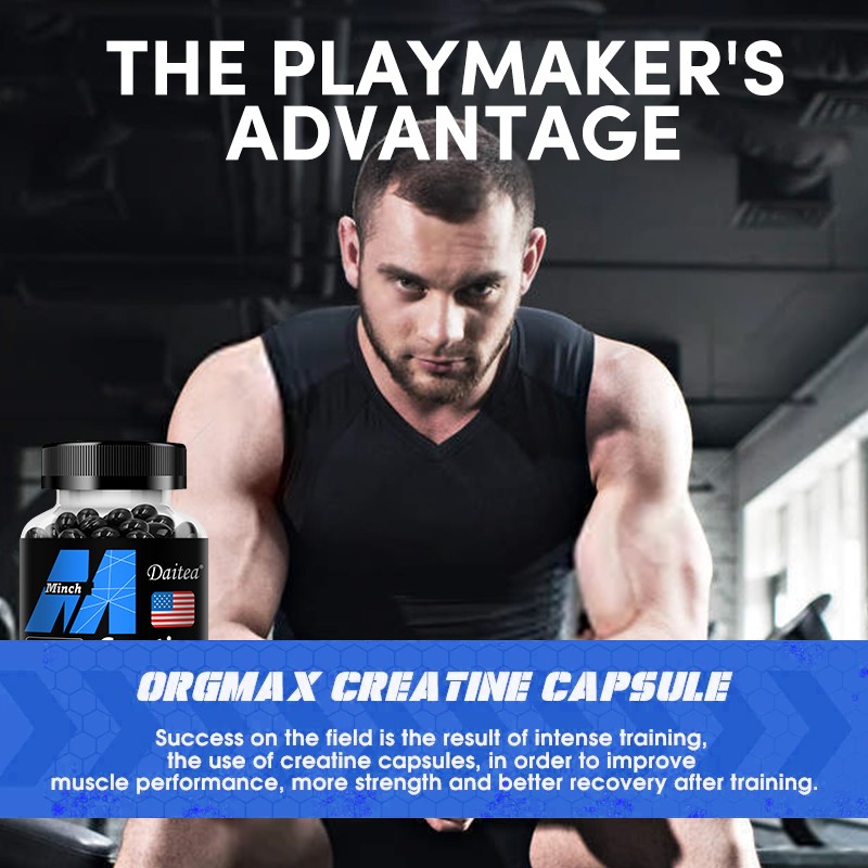 Creatine Monohydrate Capsules 3000mg, 30/60/120 Capsules,Muscle Explosion 120pcs