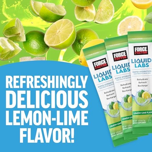 Liquid Labs Electrolytes Powder Packets | Hydration 20 Servings (Pack of 1)