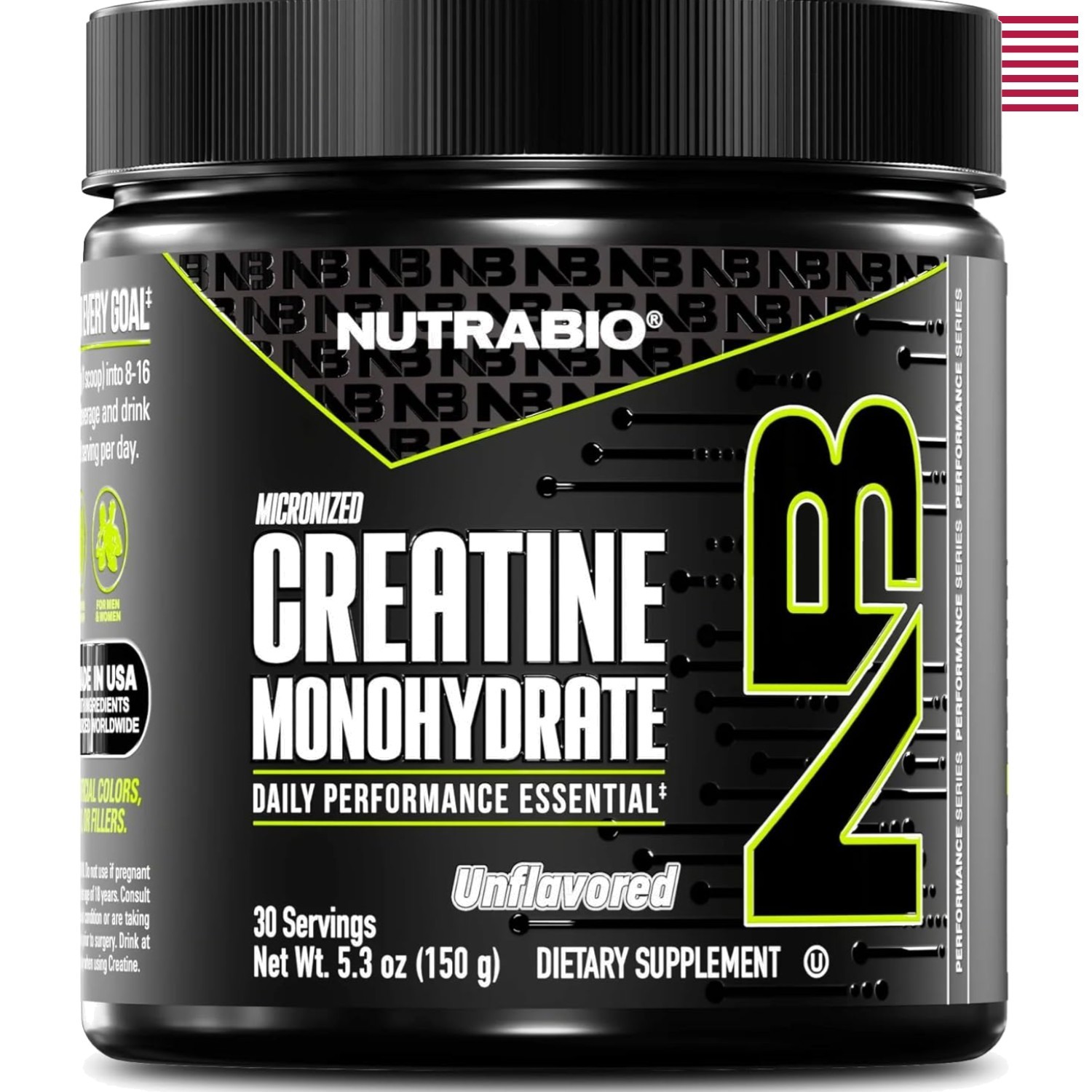 150g Micronized Creatine Powder – HPLC Tested for Strength & Muscle Recovery