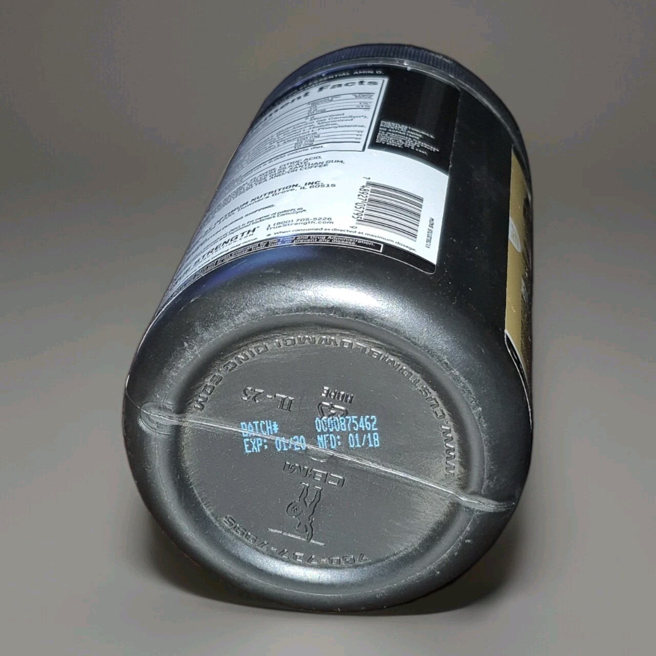 Discontinued AMINO ENERGY 2018 Half & Half Lemonade Ice Tea- NOT FOR CONSUMPTION