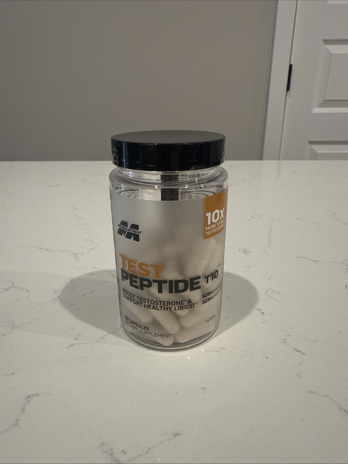 Muscletech Test Peptide T10 Boost Testosterone Dietary Supplement 56 Capsules