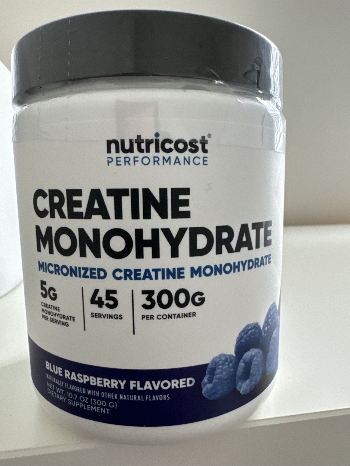Nutricost Micronized Creatine Monohydrate Powder featuring Frozen Lemonade and