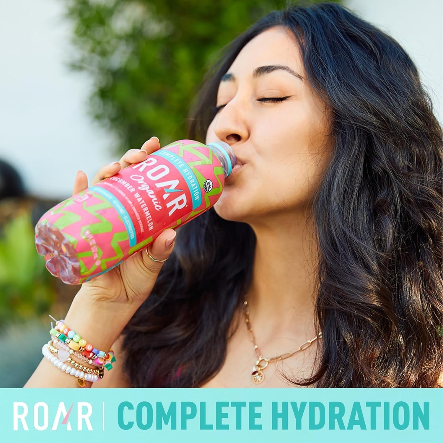 Refreshing Organic Electrolyte Drink – Cucumber Watermelon – 12 x 18 Oz Bottles