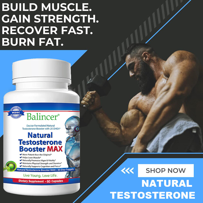 Testosteron Booster Monster Test for Men Testosterona 60 Capsules