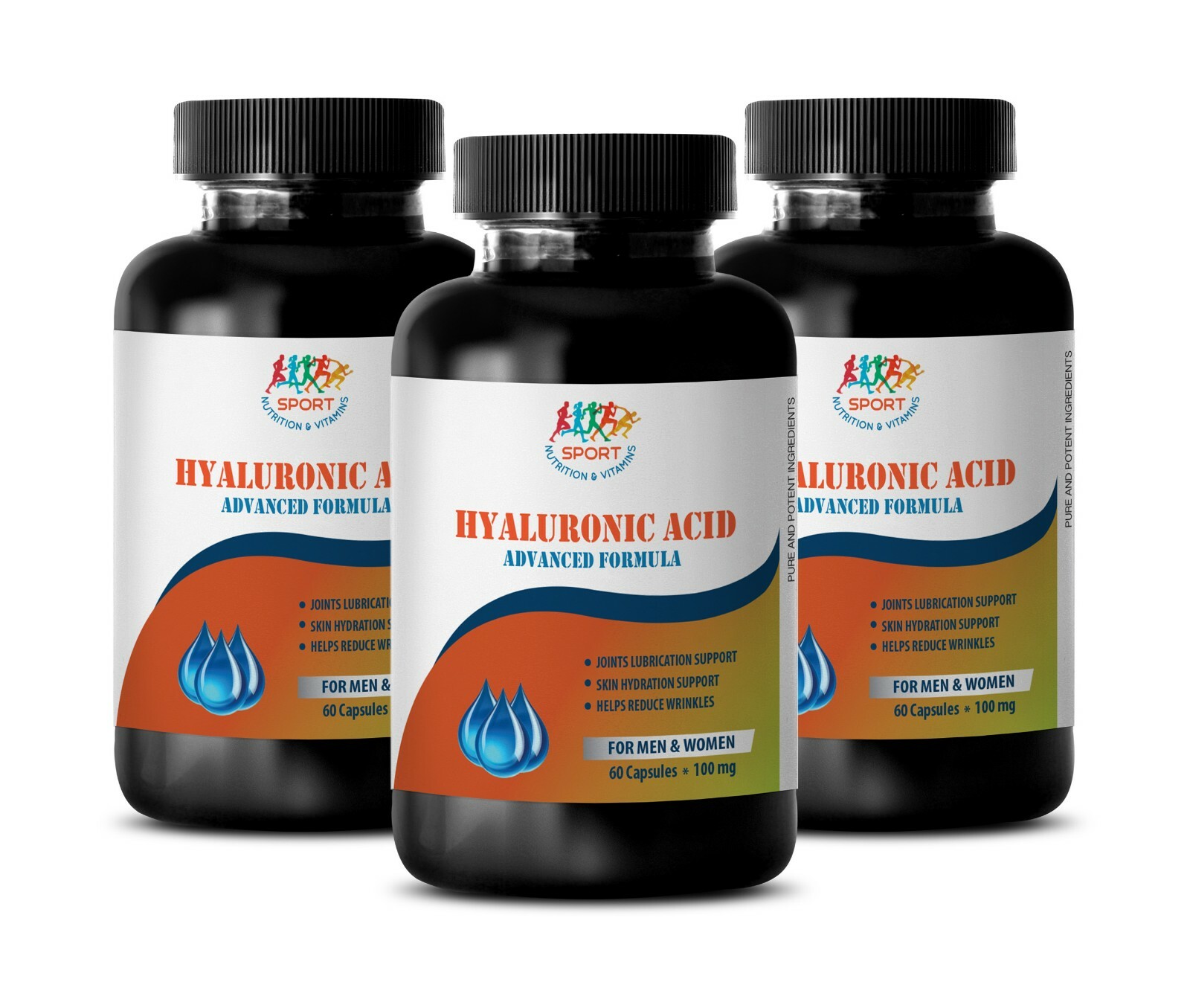 hyaluronic acid capsules – HYALURONIC ACID 100MG – bone health vitamins 3B