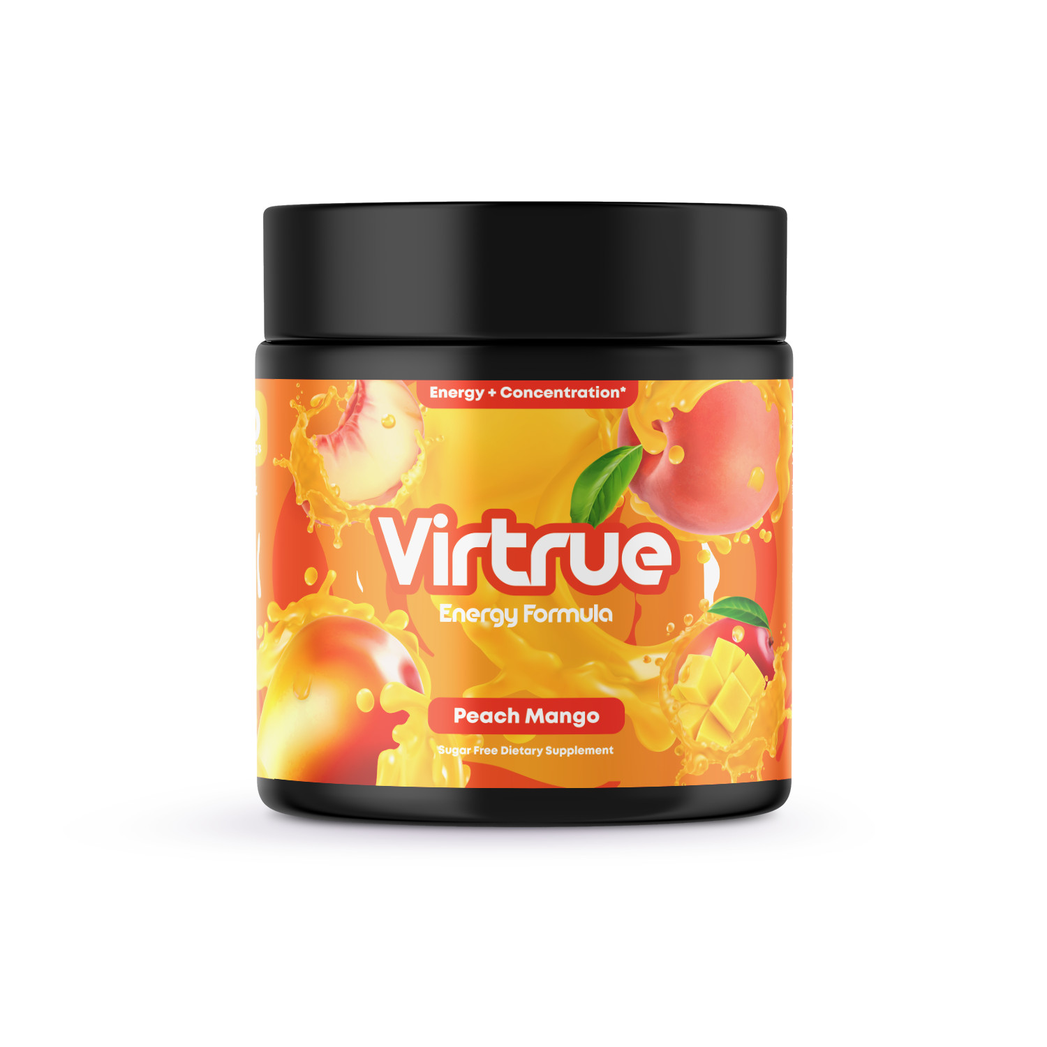 Peach Mango PreWorkout & Focus Powder – 5 Stars – Free Shipping – Made in USA
