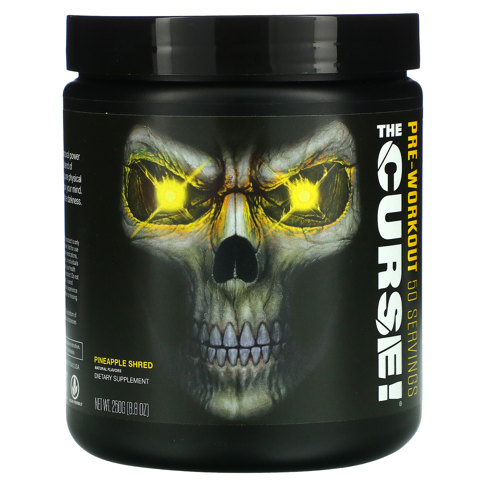 The Curse, Pre-Workout, Pineapple Shred, 8.8 oz (250 g)