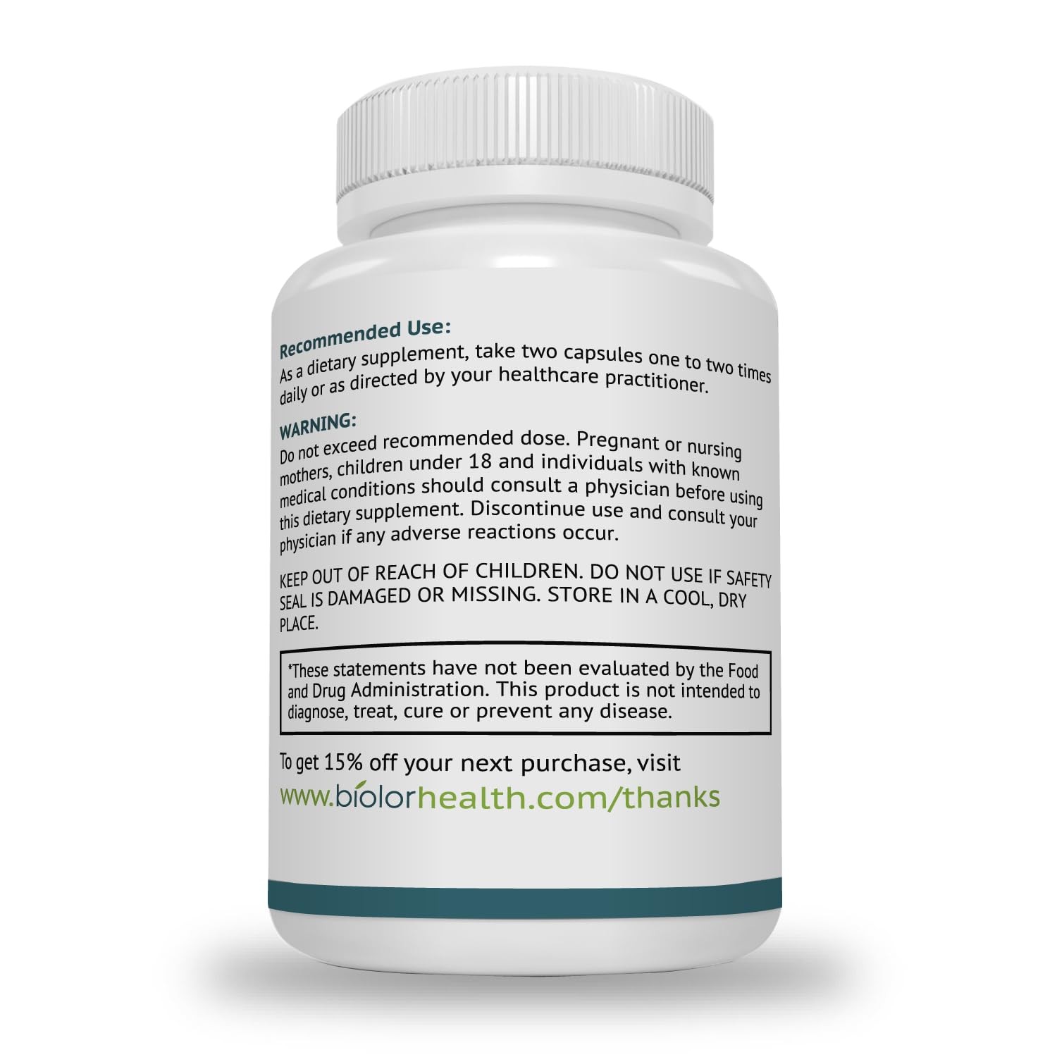 Biolor High Absorption Propionyl-L-Carnitine (PLCAR) No 120 Count (Pack of 1)