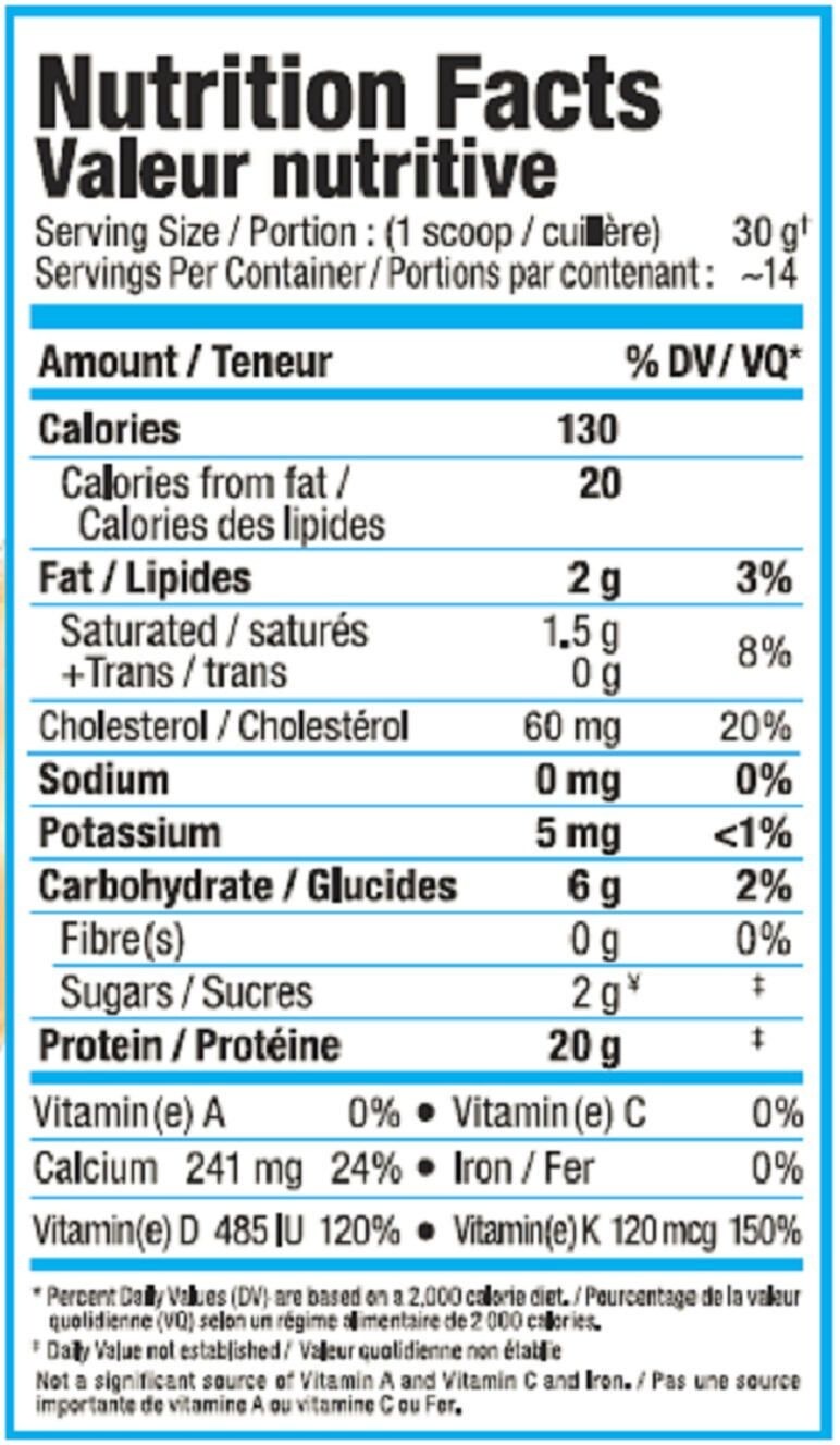 QTY: 2), ISOFEMME WOMEN Protein French Vanilla Powder 434 g