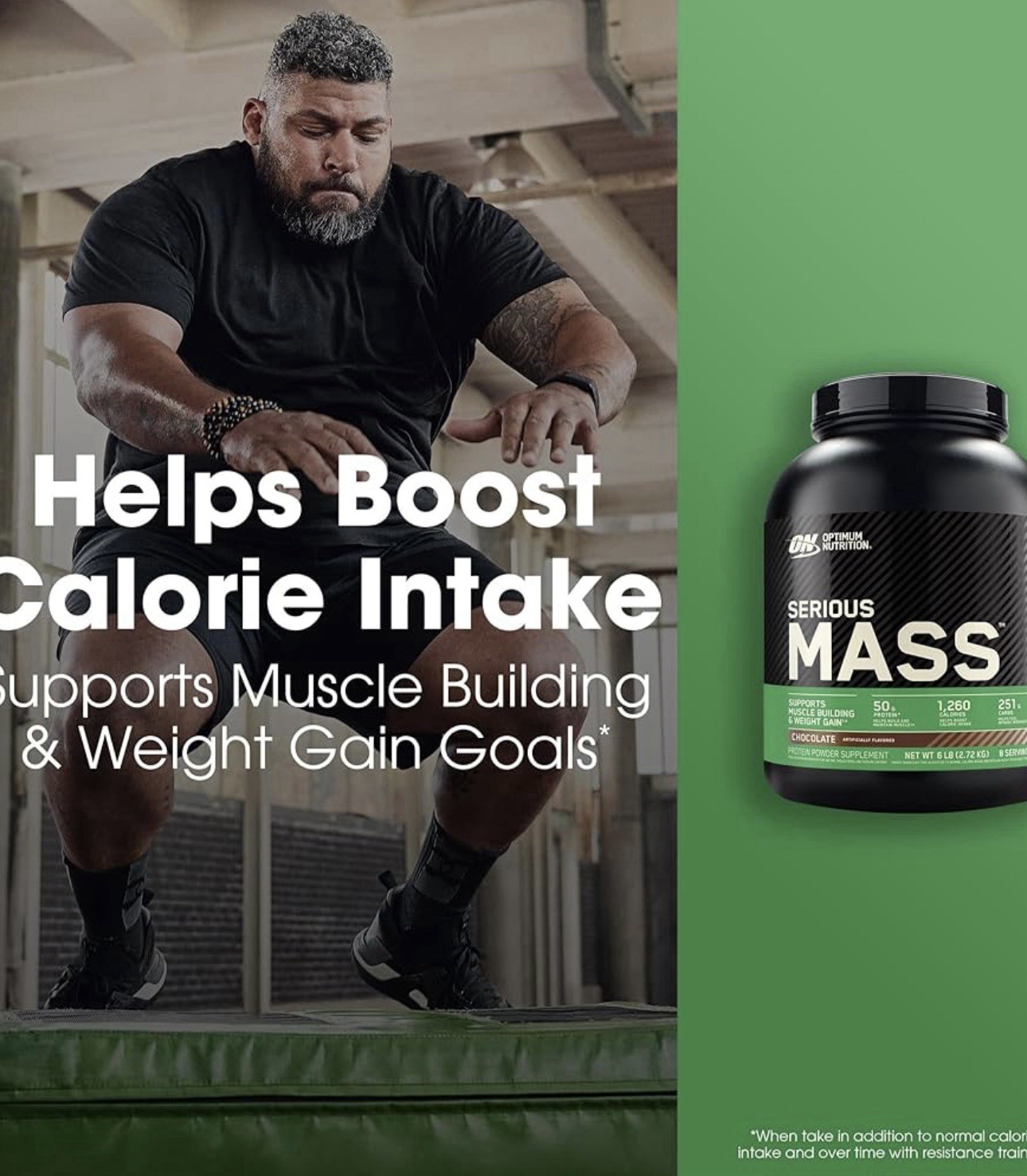 Optimum Nutrition Serious Mass High Protein Weight Gain Chocolate, 6LB, BB: 5/26