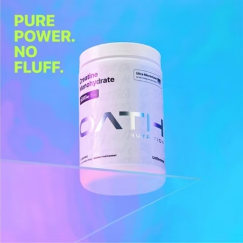 Oath Nutrition Creatine Tub – 8.93oz/50 servings