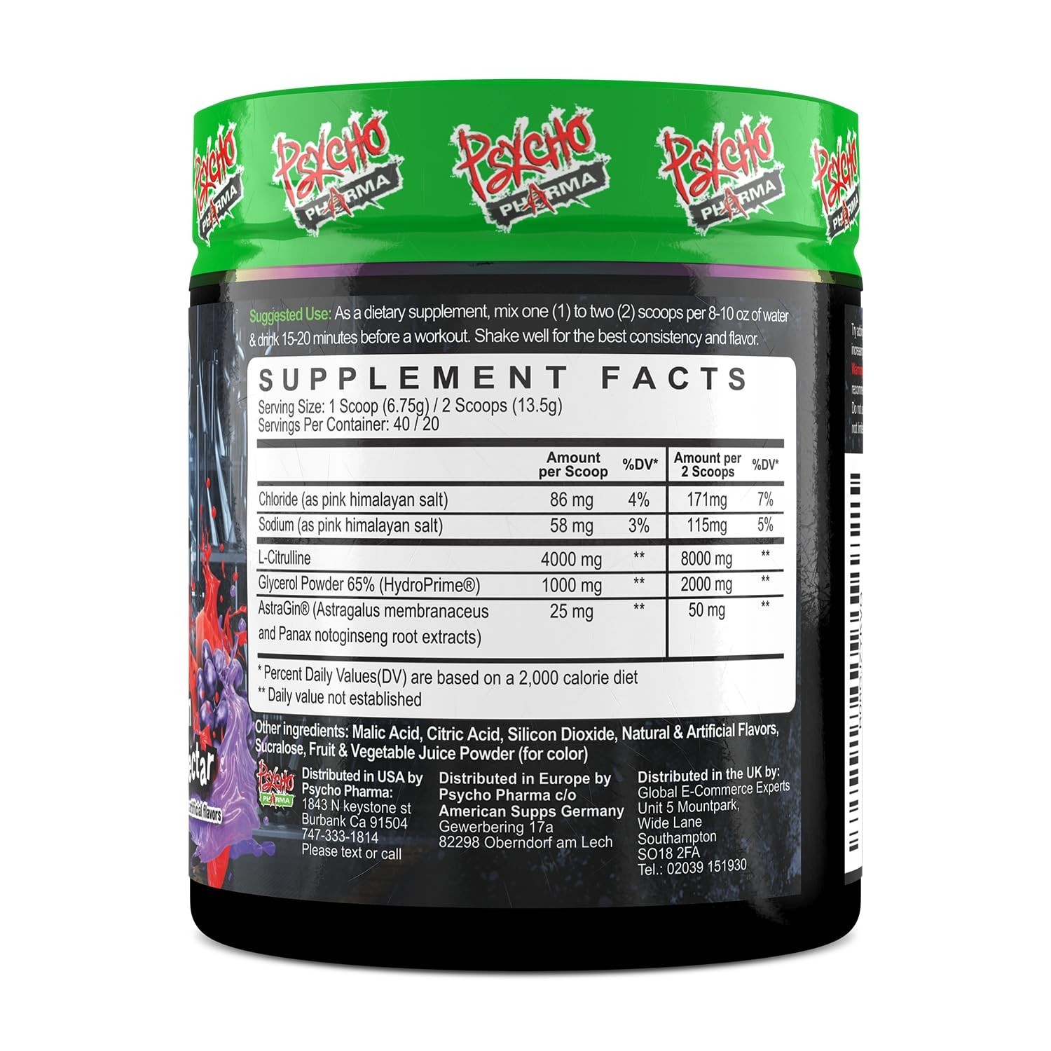 Nitric Oxide Pump Formula – Max-Dose NO Boosters for Extreme Muscle Pumps – Stim
