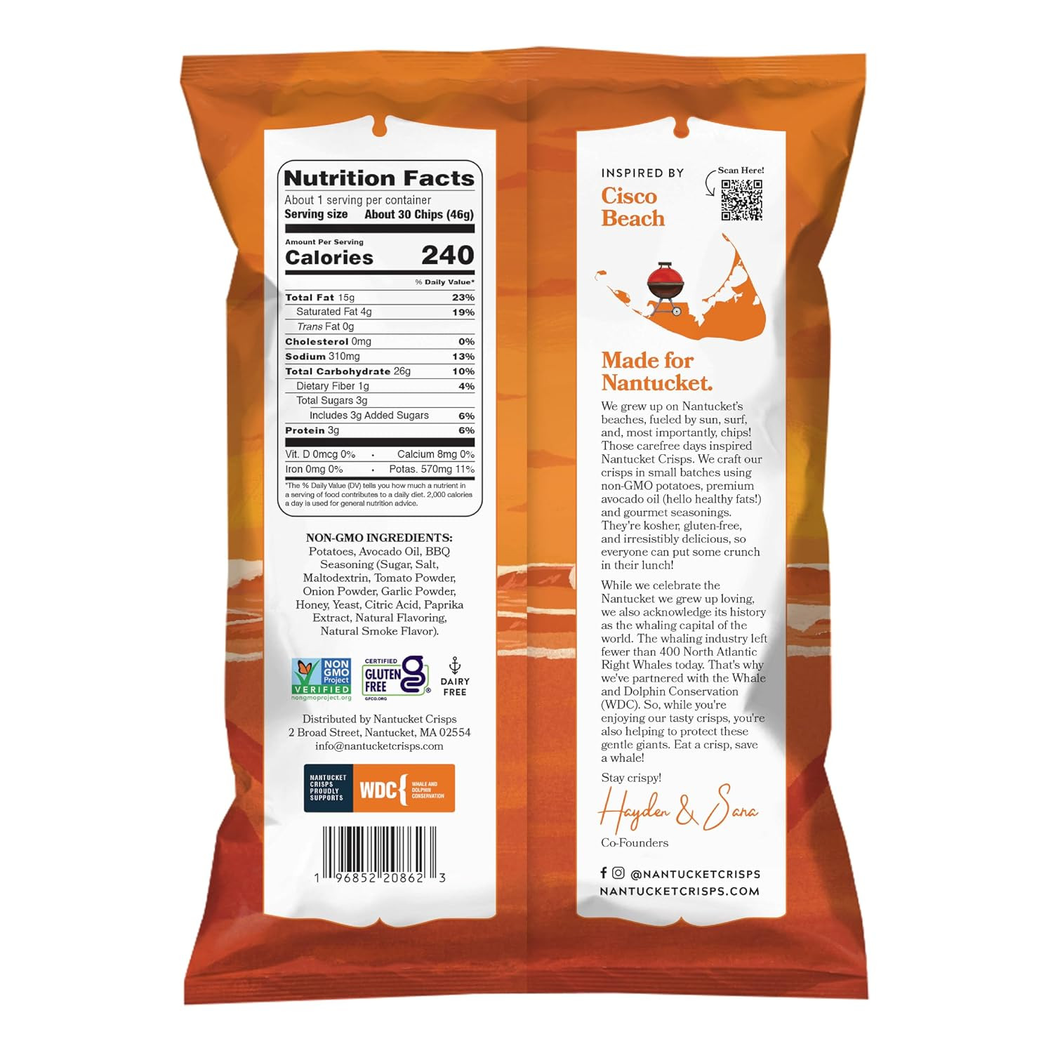 Trial Pack, BBQ, Sweet Onion & Sea Salt Chips, Made with Avocado Oil, Thin & Cri