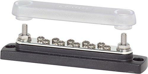 Blue Sea Systems 150 Amp Common BusBar with 10 screws and a cover, 2300