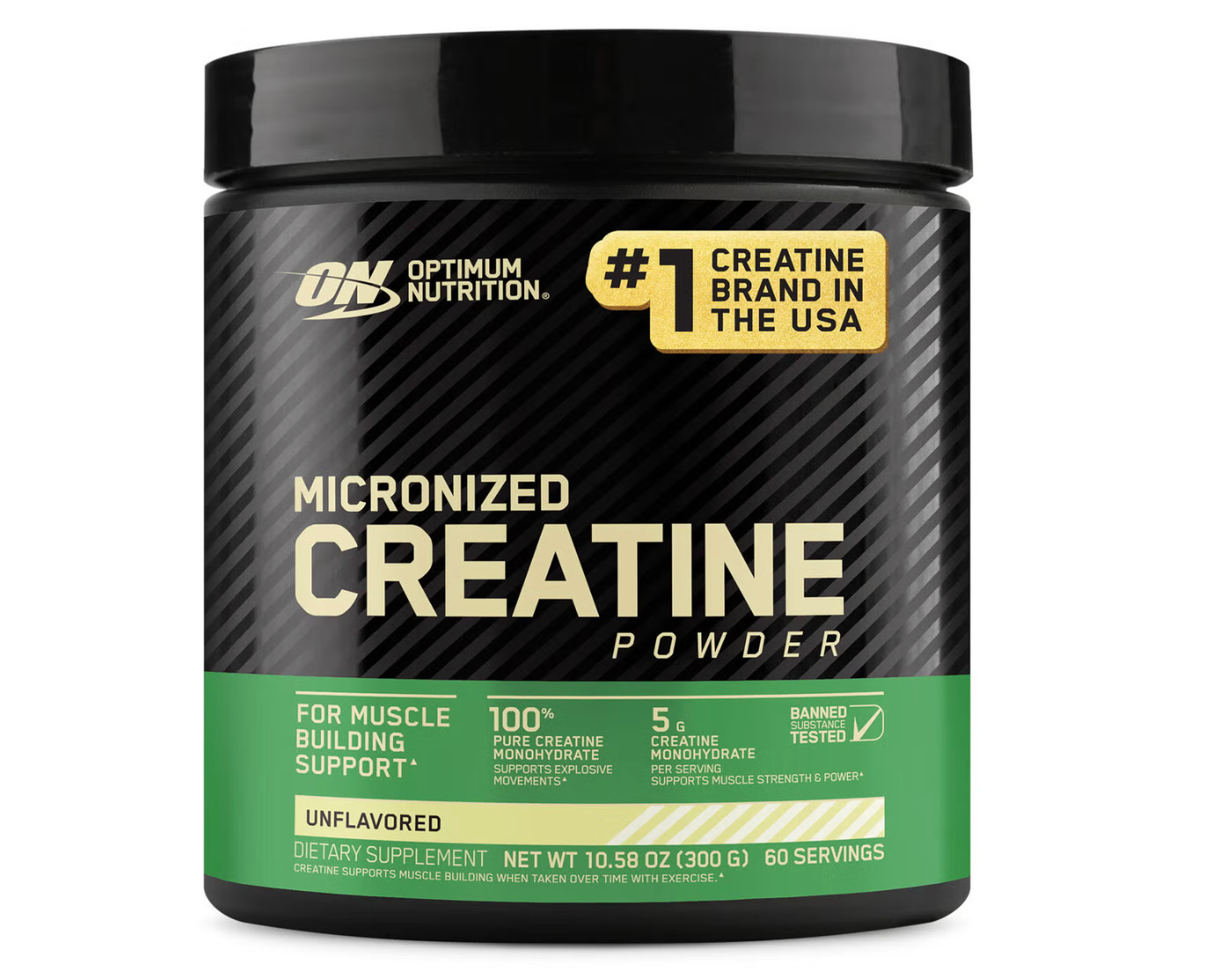 Optimum Nutrition Micronized Creatine Monohydrate Powder
