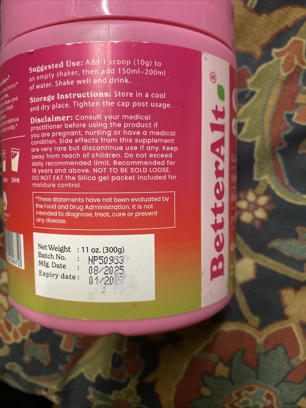 BetterAlt Creatine+ With Glowchemy All In One